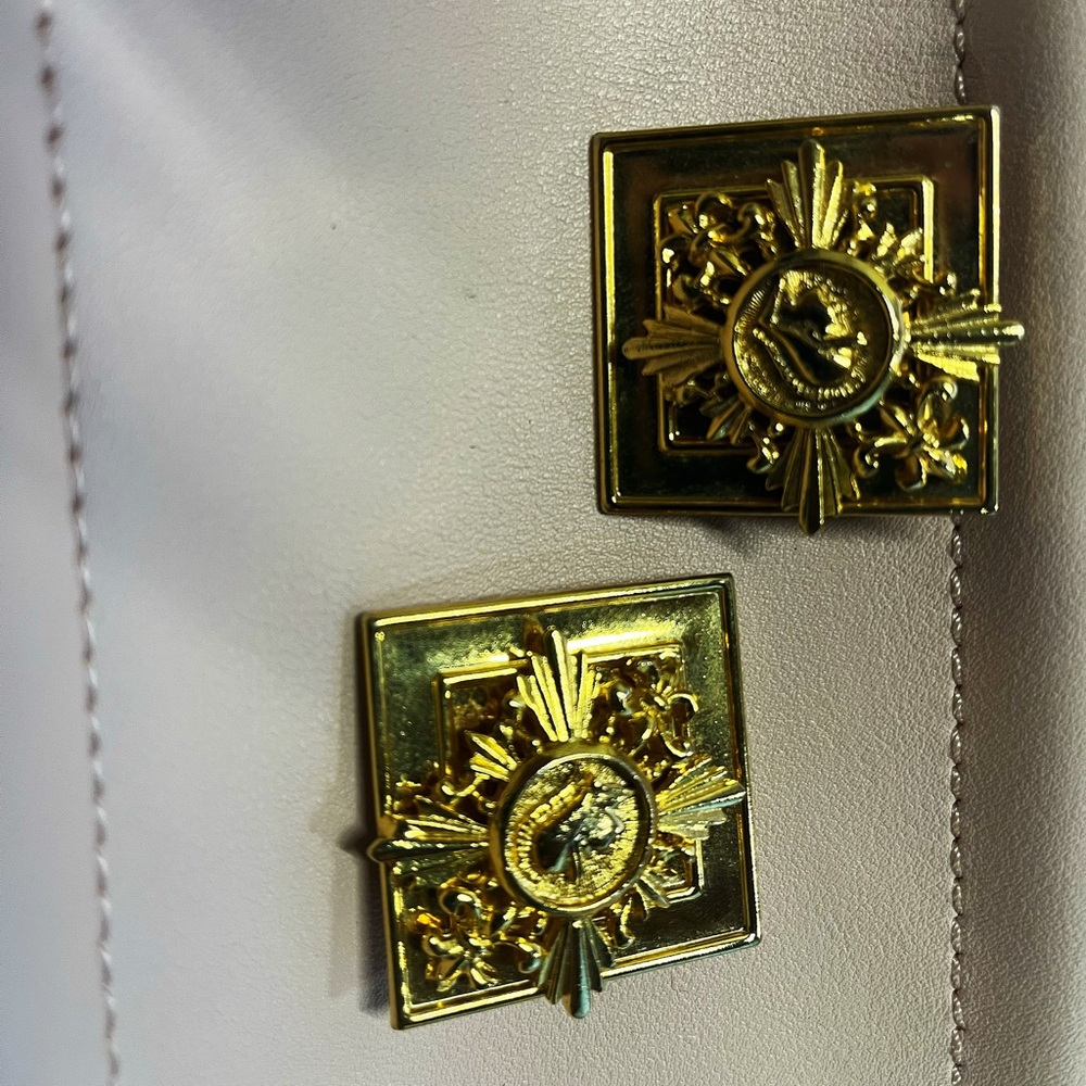 Vintage Kirks Folly Golden Earrings